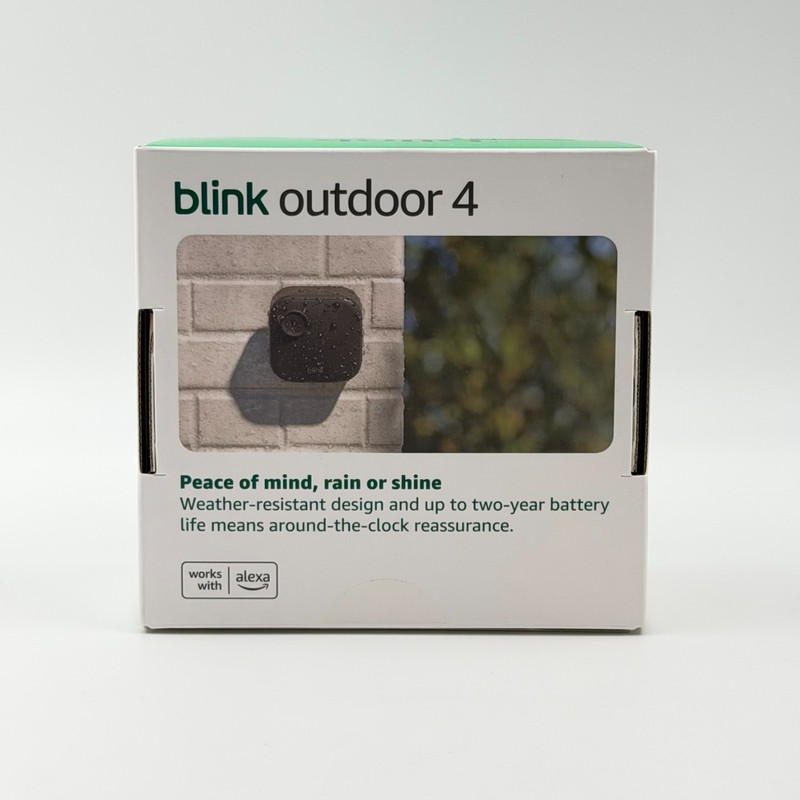Blink Outdoor 4 1080p Wi-Fi 3-Camera Security System with Sync Module - Black Ne gallery