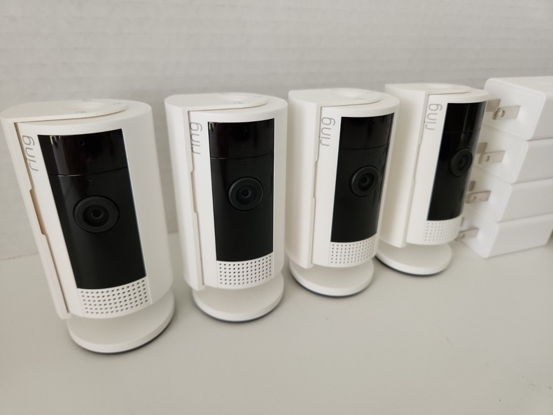Lot of 4 Ring Indoor Cam 2nd Gen 1080p Security Camera – Used – Model 5F72E9 gallery