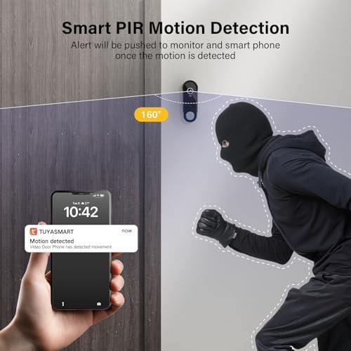 Wireless Doorbell Camera with 8 Screen Monitor 1080P gallery