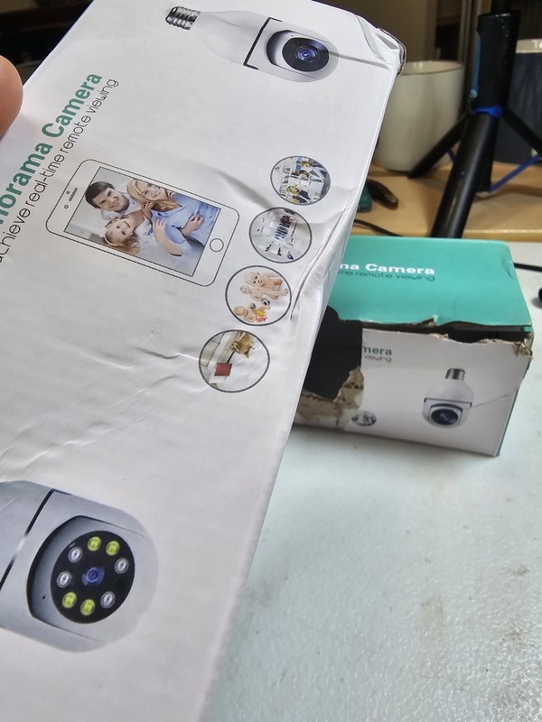 2 Pack WiFi Panorama Camera Real-time remote viewing NEW OPEN BOX (#6) gallery