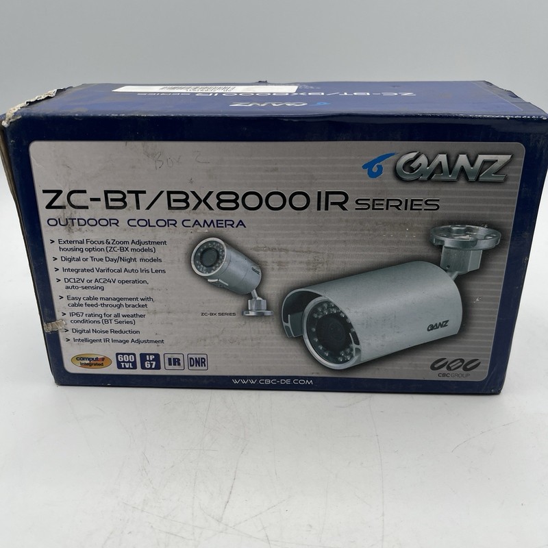 NEW!! Ganz 600 TVL Outdoor True Day/Night IR Bullet Camera - ZC-BNT8312NBA gallery