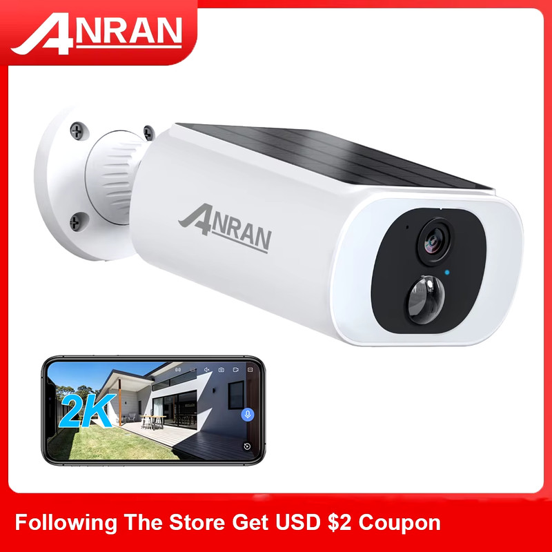 2K Solar Security Camera C3 – Wireless Outdoor WiFi Camera with Floodlight