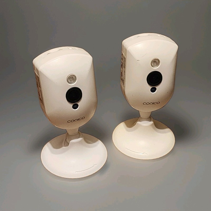 2-pk Conico 812E Babyphone Wireless IP Camera 1080P HD Video compatible w/Alexa gallery