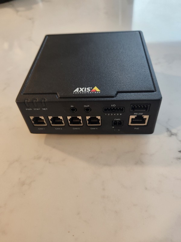 Axis F44 Dual Audio Input Main Unit 0936-001-01