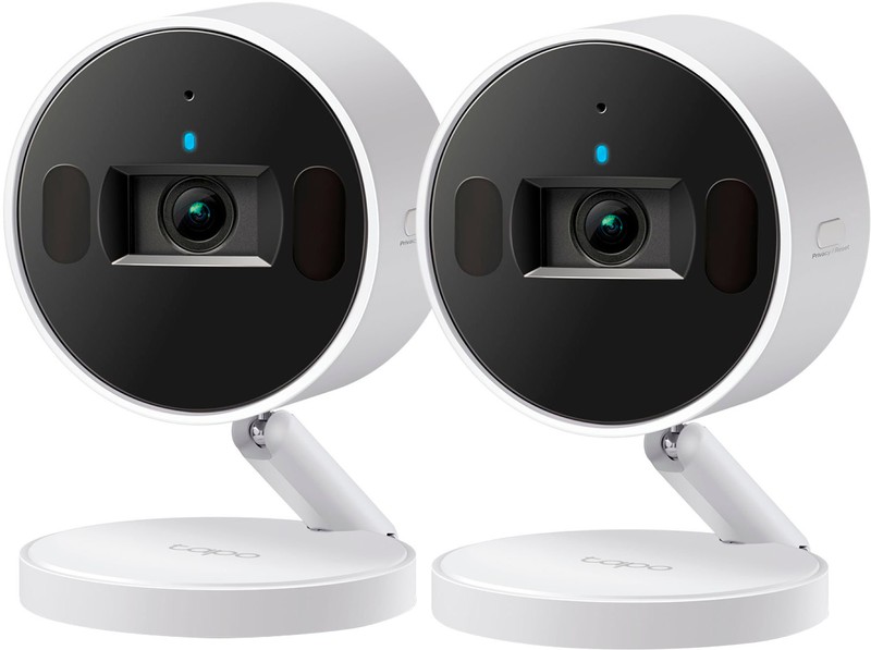 TP-Link – Tapo Indoor Smart 2K Wi-Fi Security Plug-In Camera with Automated P…