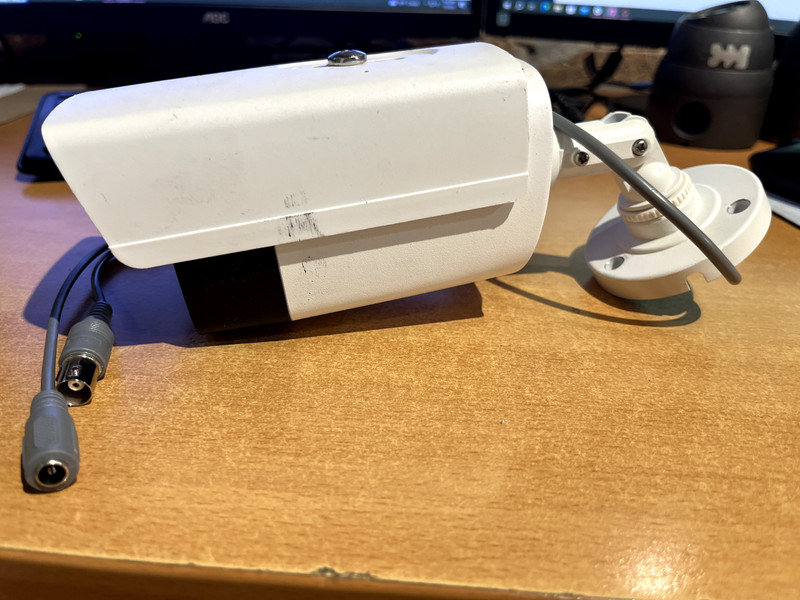 White 3MP TVI 8MM IR Bullet camera Model AC335-FB4-8 gallery