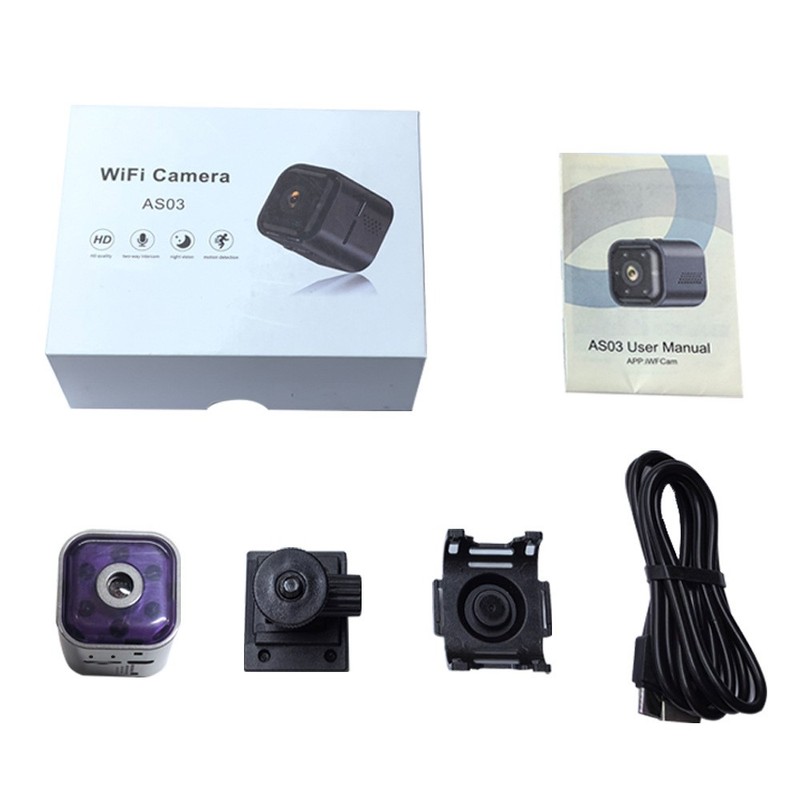 Mini Camara Oculta Espia De Seguridad Wifi 1080P Inalambrica Con Audio Y Video gallery