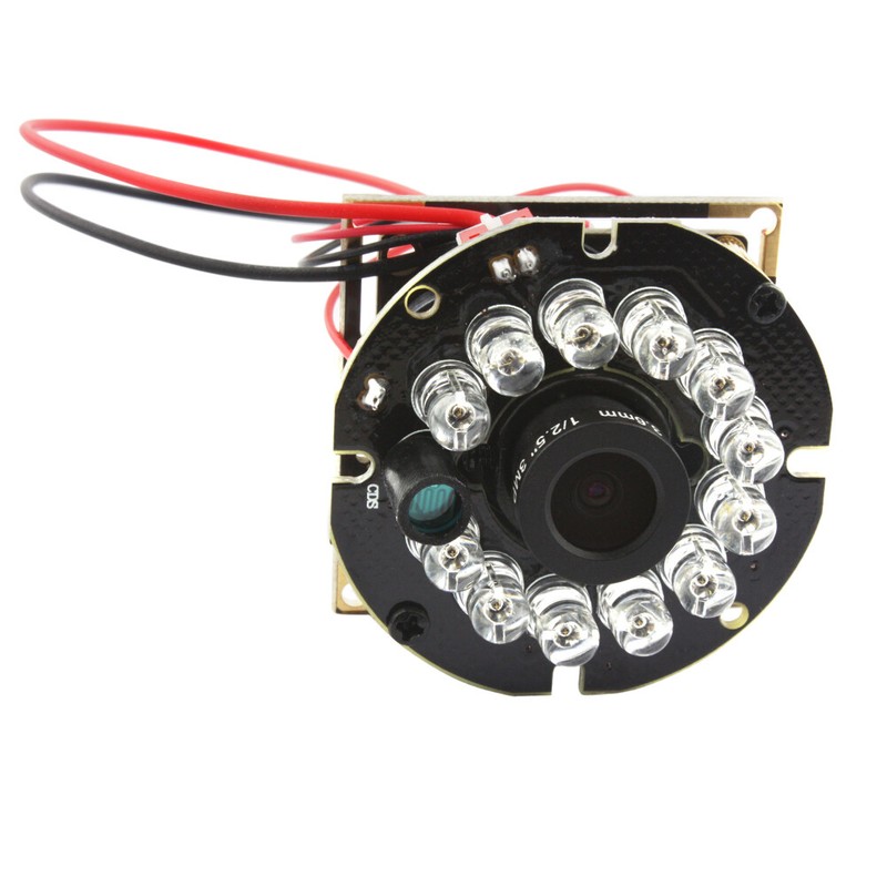 ELP 2MP CMOS OV2710 IR CUT 12LED Webcam USB Security Camera Module with 6MM Lens gallery