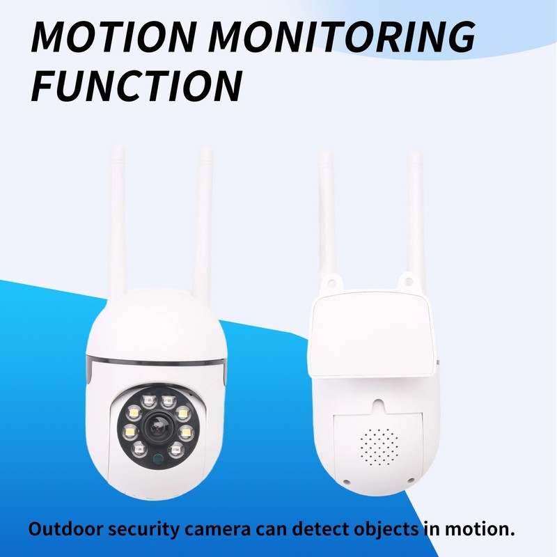2.4GHz WiFi Cameras for Home Security, 360° View, 2-Way Audio X9J43391 gallery