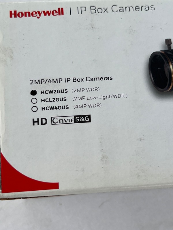 Honeywell HCW2GUS 2MP/4MP IP BOX CAMERAS gallery