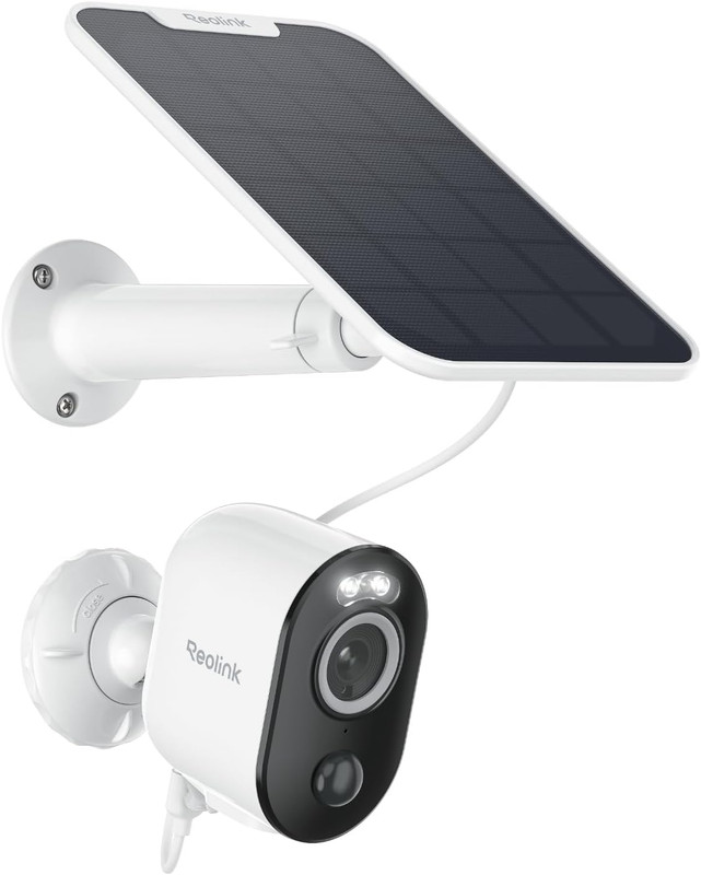 Security Cameras Outdoor Wireless Wifi, Argus 3 Pro+Solar Panel with 5MP Color N