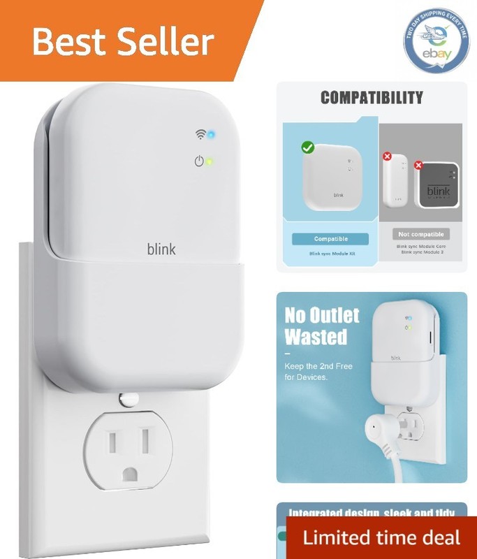 Space-Saving Charging Mount for Blink Sync Module XR – Easy Installation
