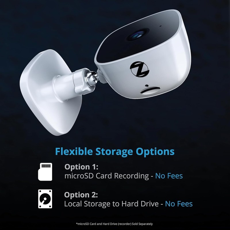 Wireless Camera Indoor 1080p 2-Way Audio Plug-in 2 Pack gallery