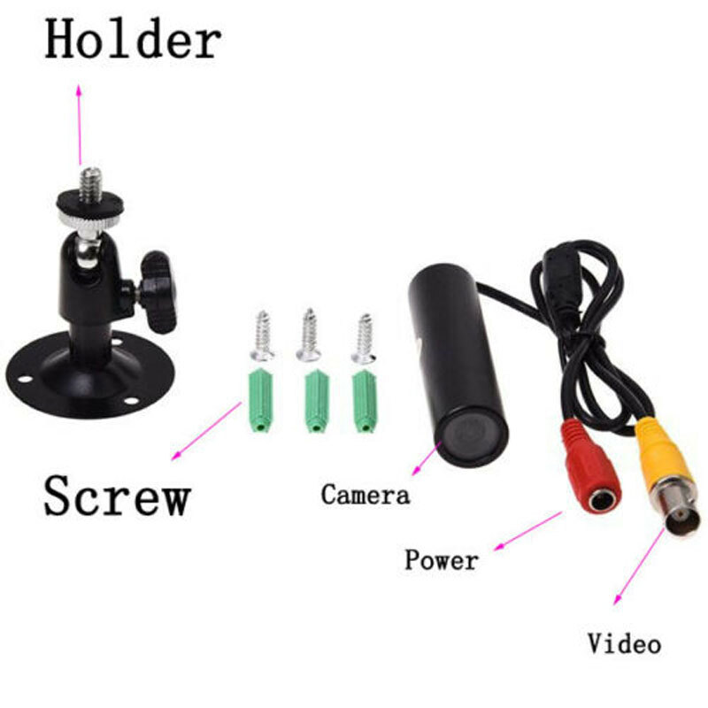 3.6mm lens Video camera Sony HD Cylindrical waterproof IP66 mini micro tiny CAM gallery