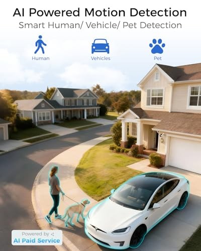 Solar Security Cameras Wireless Outdoor, 4MP Cameras for Home 2 Camera Kit gallery