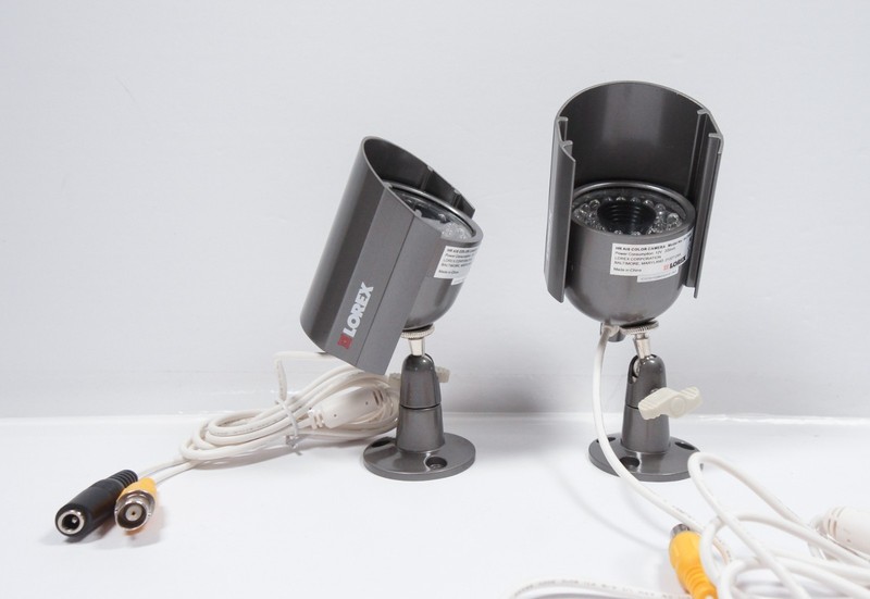 Lorex MC7550 HR AIS Color Security Cameras CCTV Wired IR Lot of 2