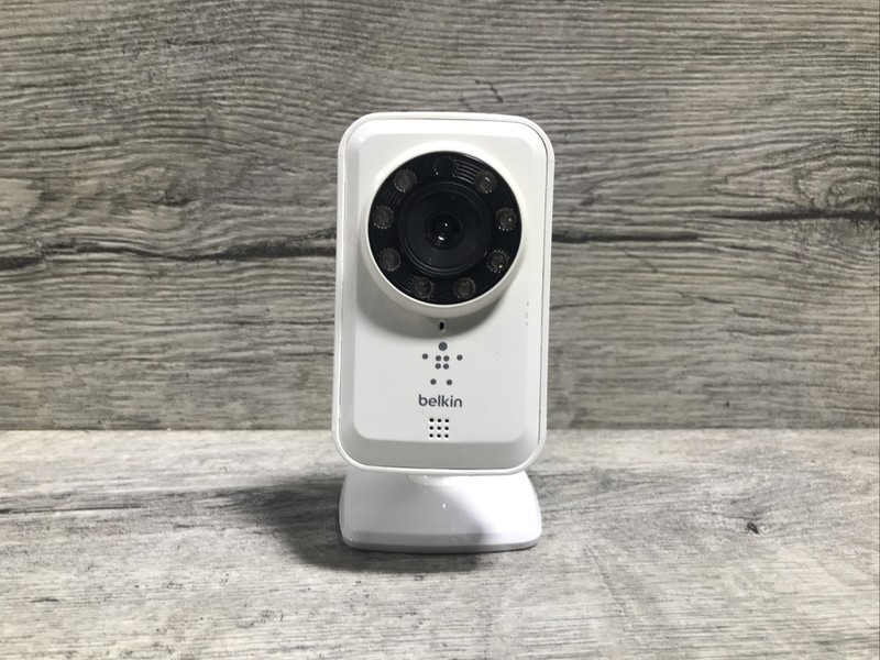 Belkin F7D7601v1 White infrared Night Vision WiFi Home Security Camera L43