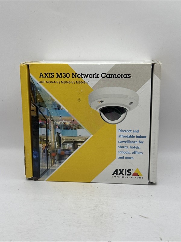 Axis M3045-V M3044-V M3046-V M30 Mini Dome Network Camera