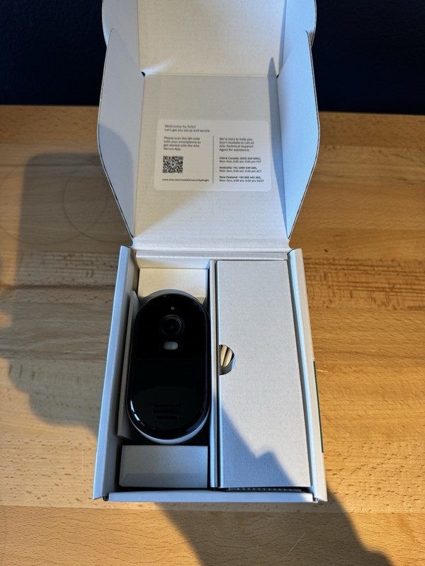 Arlo Essential 2K Security Camera (2025 version), continuous plug-in power. gallery