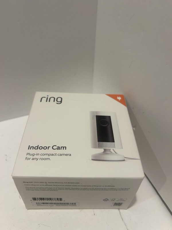 Ring Indoor Cam Plug In Compact Camera 2-Way Audio Color Night Vision Alexa gallery