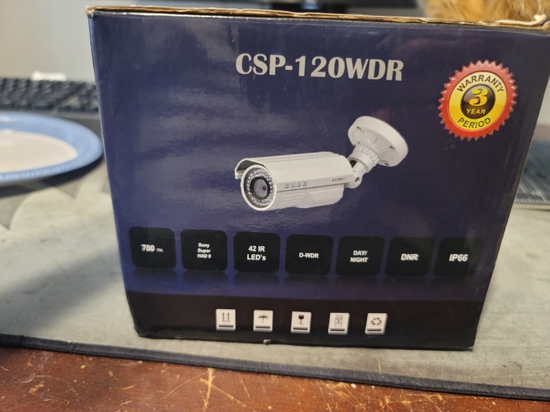 Sony Super HAD CCD II Camera Model Csp-120wdr gallery