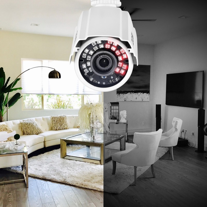 ZOSI 1080p 4in1 Security camera Night Vision Outdoor Weatherproof Bullet Camera gallery
