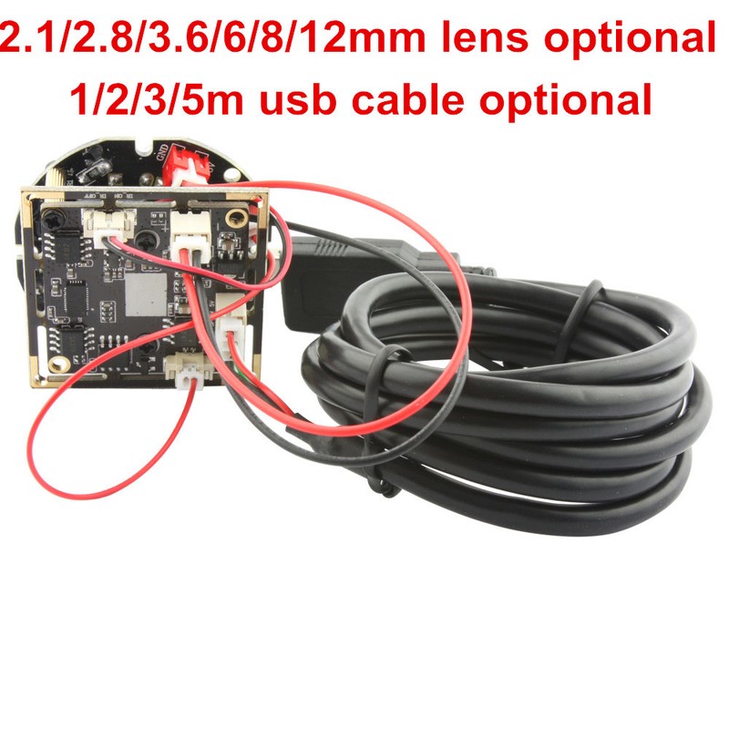 1080P Night Vision USB Camera w/ 12pcs IR LEDs 12mm lens Webcam for Raspberry P gallery