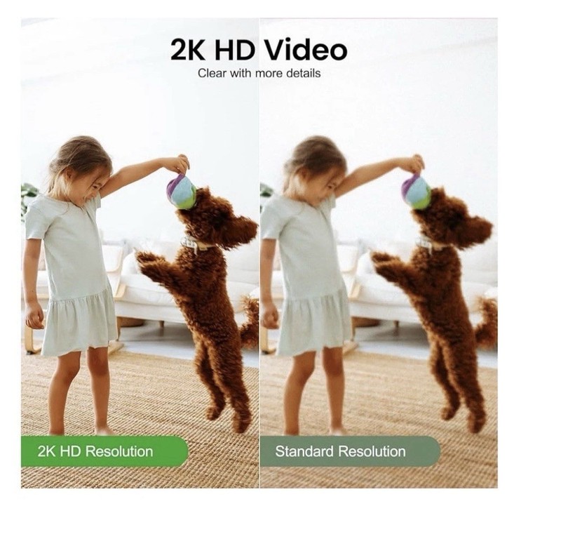 2-pack of Infiya K7 2K indoor security cameras 360 Pan/Tilt 2.3 GHz Wifi gallery