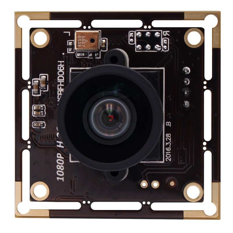 ELP H.264 USB Camera module w/ no distortion lens 110degree Low Light 2MP Webcam gallery