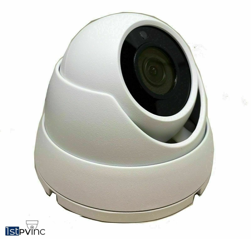 1PV 1080P HD Security Dome Camera 3.6mm Fixed Lens TVI CVI AHD Analog In/Outdoor gallery