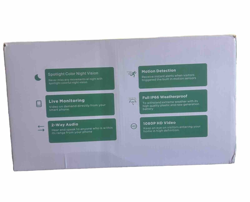Soliom SL800 Security Camera Solar Rotate Waterproof EXTRA LARGE PANELS 24/7 New gallery
