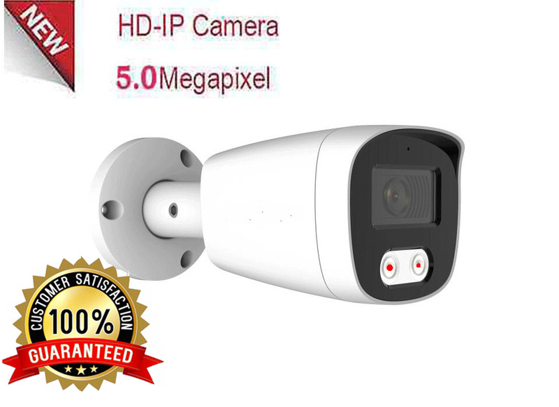 5MP PoE IP night vision ONVIF IP66 Outdoor with clear Lens Security Camera