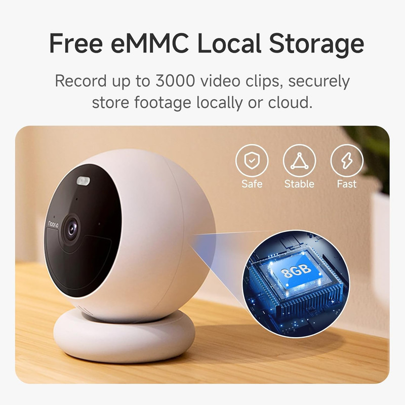 B200 2-Cam Kit with Hub, Wireless Security Camera System for Home, Indoor/Outdoo gallery