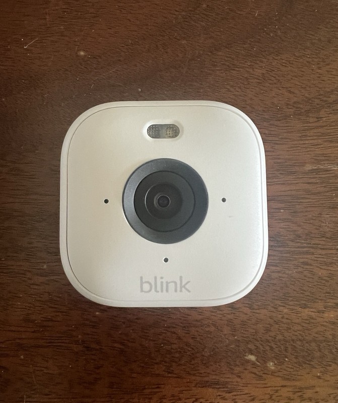 Blink Mini 2 Wired Indoor/Outdoor Smart Security Camera with 1080p HD White gallery