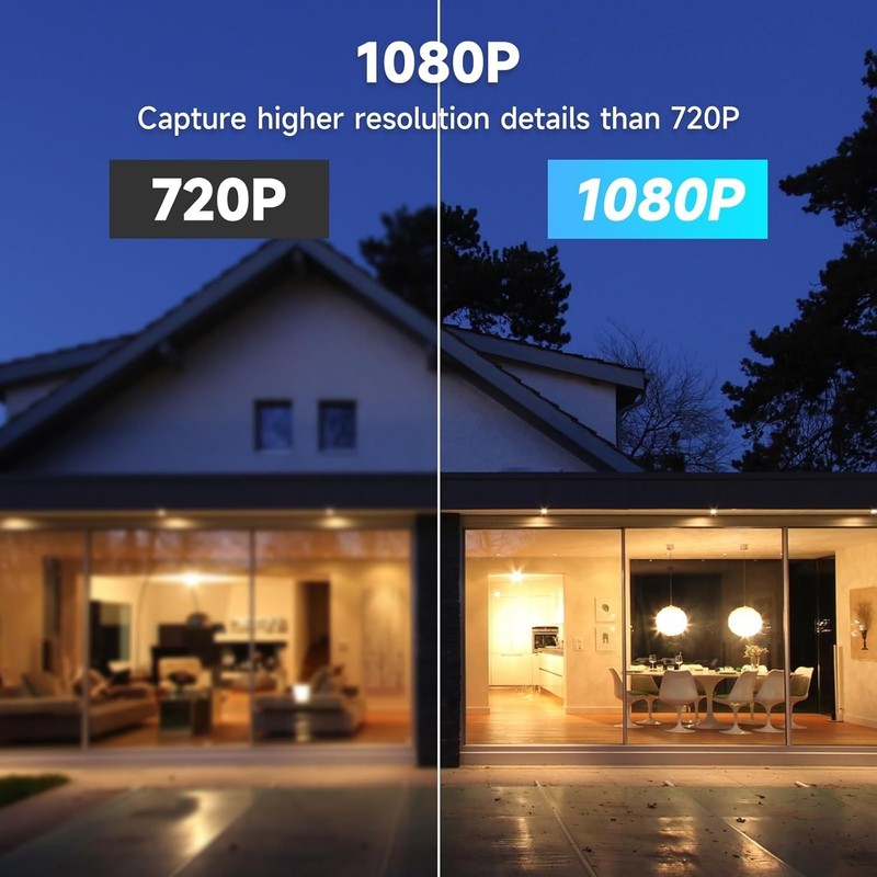 Wireless 5G WiFi Security Camera System Smart Outdoor Night Vision 1080P gallery