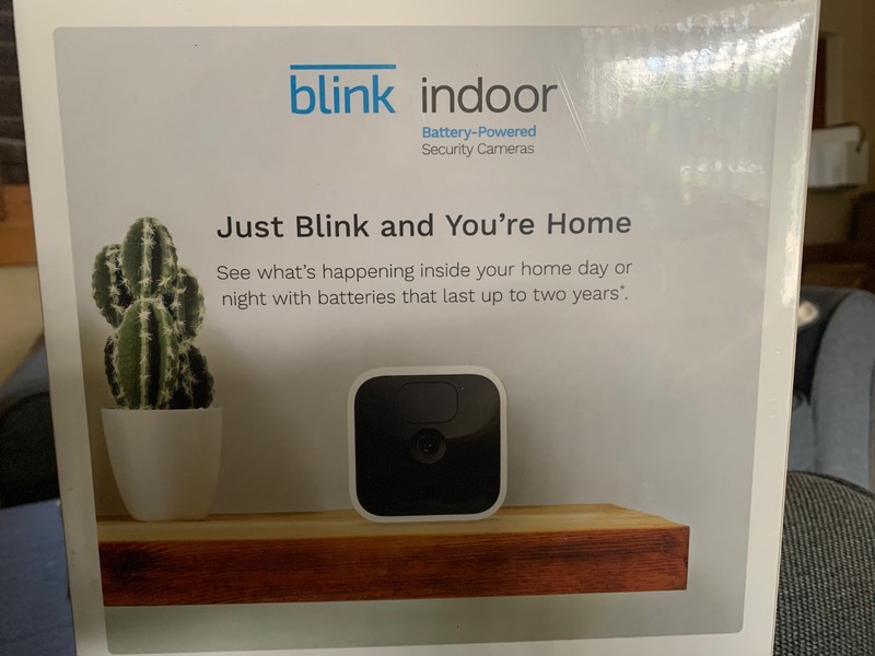 Blink Indoor Camera Security System 2 Pack Battery Powered Alexa 1080p HD New gallery