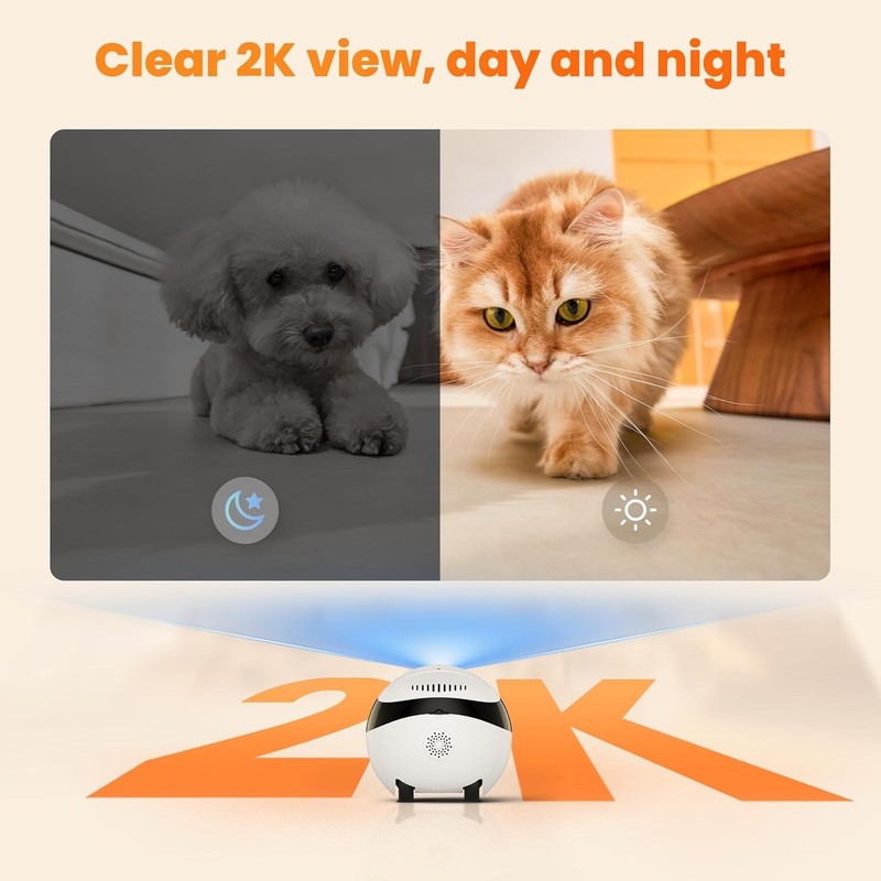 ENABOT EBO Mini Pet Camera Robot 2K Whole Home Mobility Two-Way Talk gallery