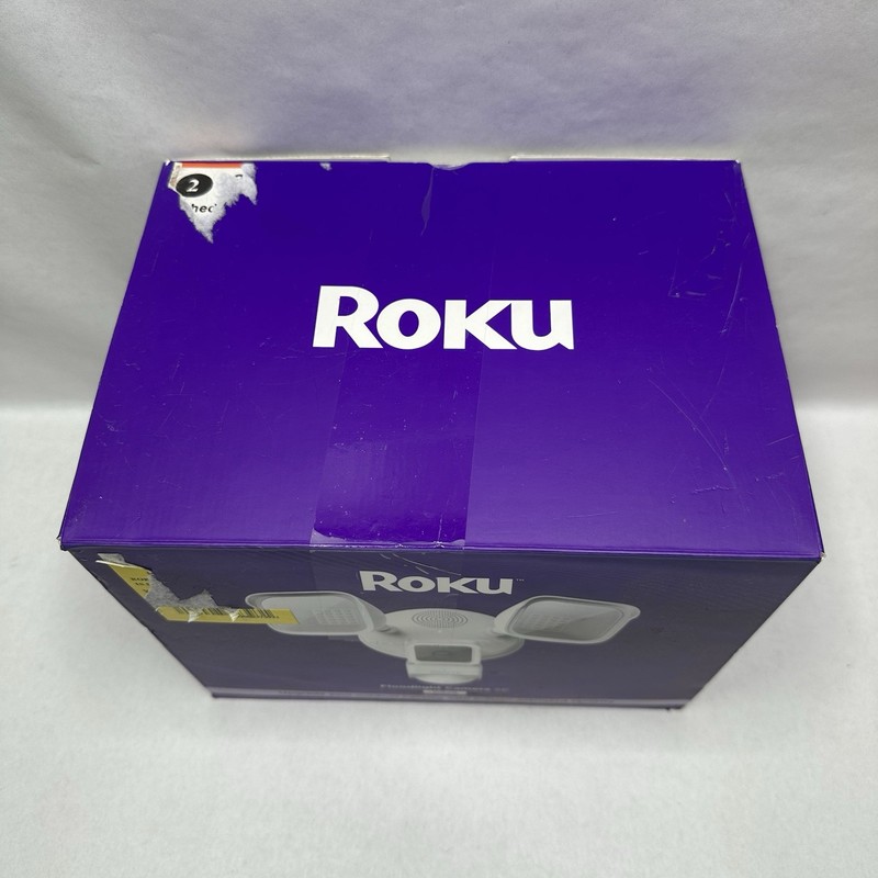 Roku Smart Home Floodlight Camera SE Wi-Fi Connected, Wired Surveillance Camera gallery