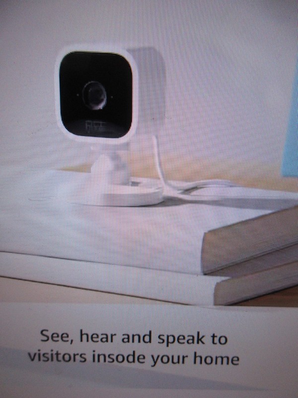 Blink Mini Indoor Wired 1080p Wi-Fi Security Camera in White gallery