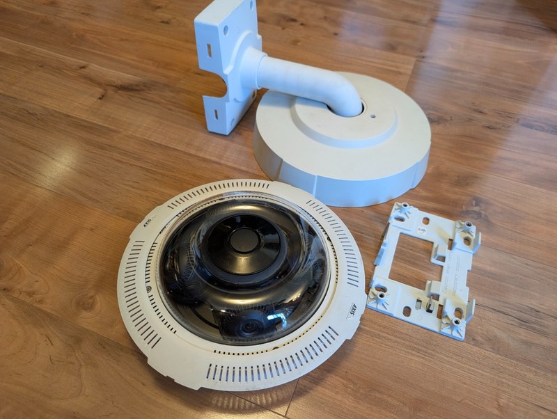 Axis P3717-PLE 8MP Panoramic Network Camera w/ Wall Mount & Bracket gallery