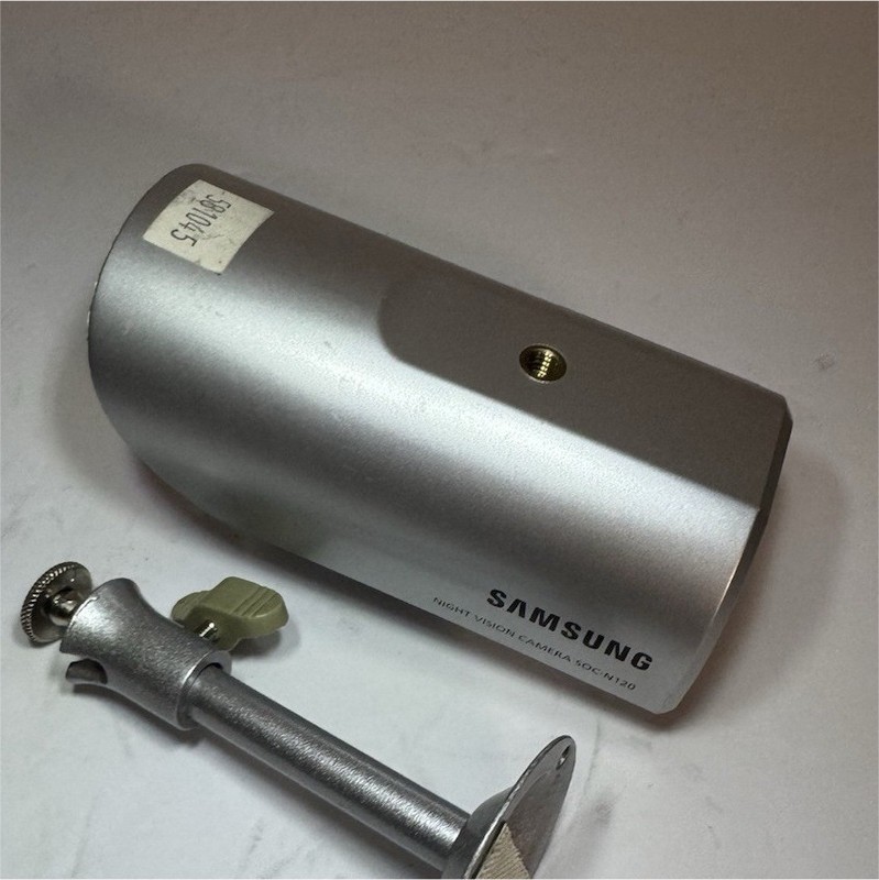 Samsung SOC-N120 Bullet CCTV Night Vision Outdoor Camera Silver 12V 3.0W