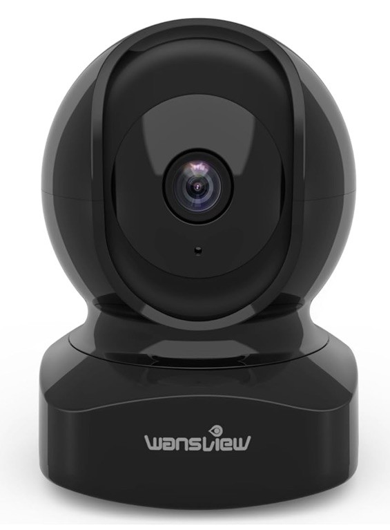 WANSVIEW~Security Camera Indoor~360 Degree Wifi Home Night Vision 2K Camera NEW!