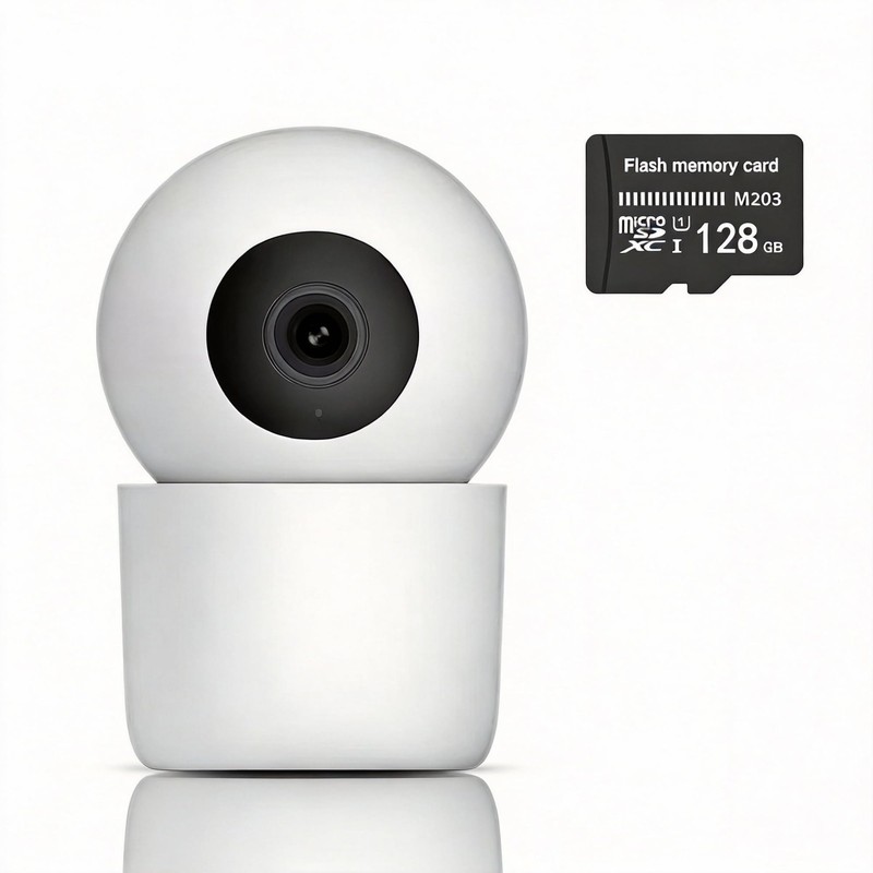 Indoor Pan/Tilt Home Security Mobile Tracking Camera 2K 3MP, 345 Degree Wirel...