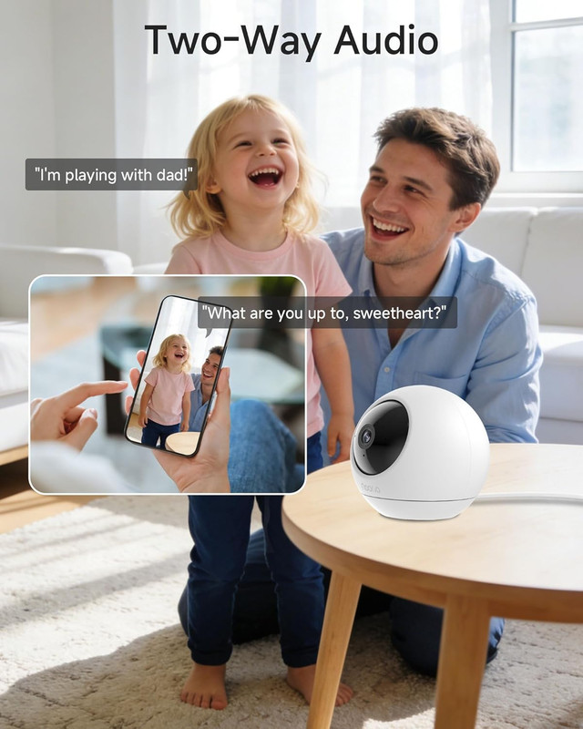 Security Indoor Camera with 5Ghz Wifi, 2K UHD Security Camera, Pet/Dog/Baby Came gallery