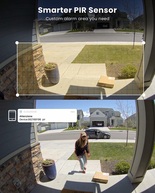 ieGeek Wireless Outdoor Solar Security Camera 2K Home WiFi Battery CCTV System gallery