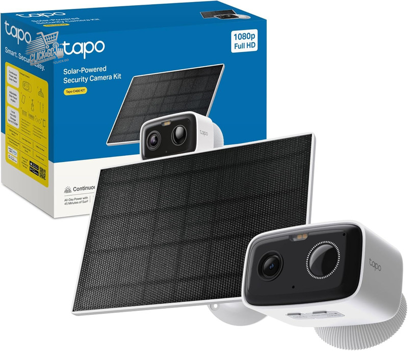 Outdoor Solar WiFi Camera FHD Wireless Battery Night Zoom Colors 80C