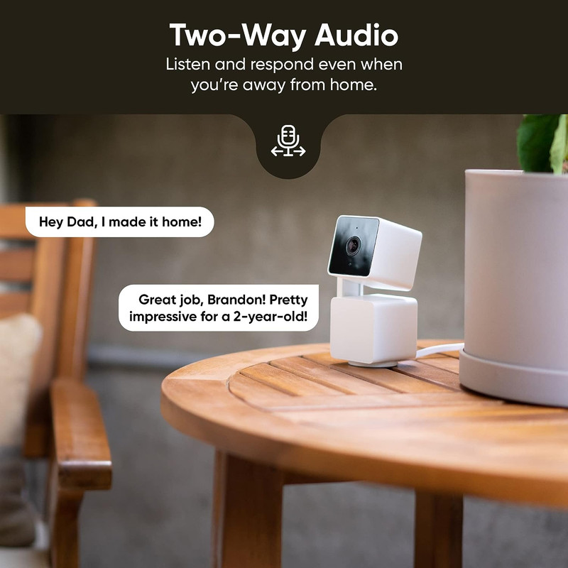 Cam Pan V3 Indoor/Outdoor Ip65-Rated 1080P Pan/Tilt/Zoom Wi-Fi Smart Home Securi gallery