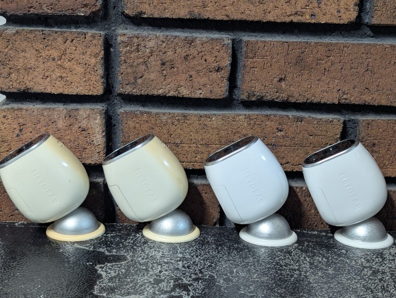 LOT OF 4 Netgear Arlo VMC3030 Wireless In/Outdoor Security Cameras W/ Mounts gallery