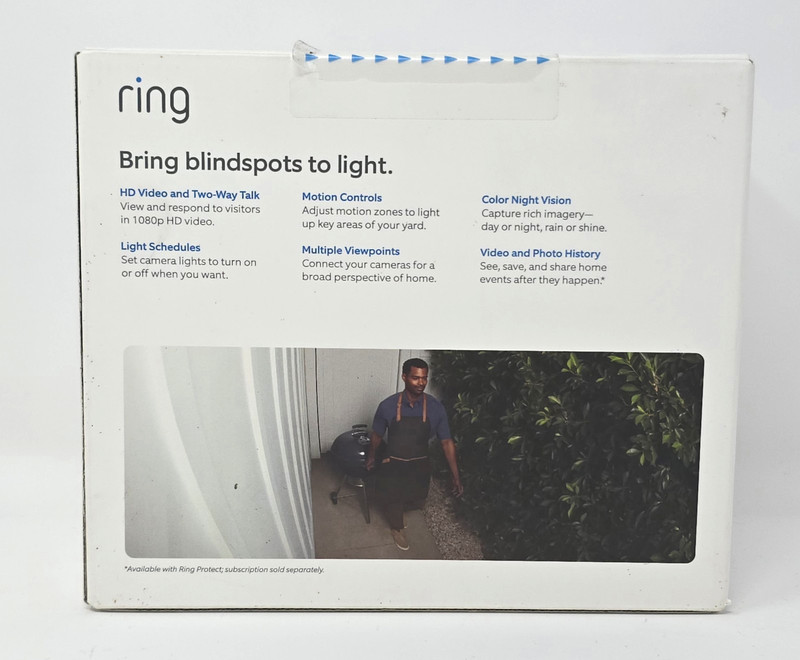 Ring Spotlight Cam Plus Camera 2-Pack Indoor/Outdoor Wireless Battery NEW SEALED gallery