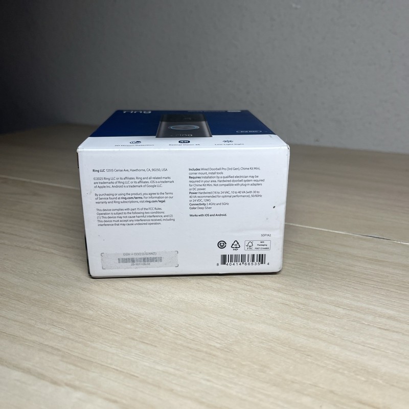Ring Wired Doorbell Pro 4K (Newest Model) | 3rd Gen | Sealed gallery